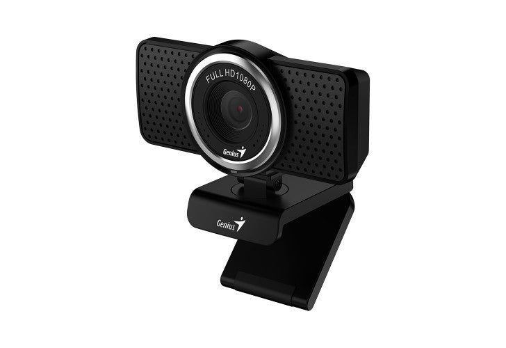 Camara Web Genius ECam 8000, Full HD, 1080P, Audio/Microfono, USB, Negro