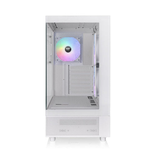 Gabinete thermaltake View 270 TG ARGB Snow, Mid Tower, Ventana Lateral /Frontal, 3x Vent, Blanco