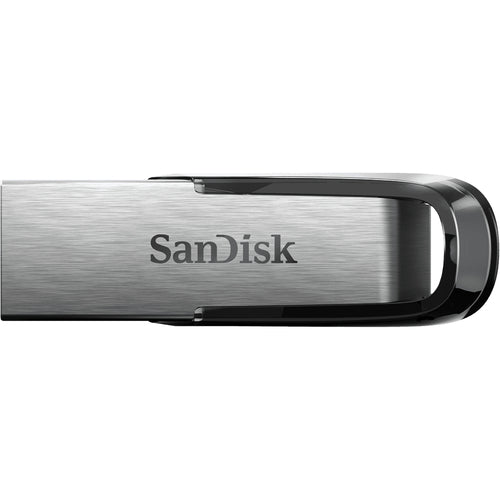 Memoria USB 3.0 Sandisk ULTRA FLAIR, 16GB, 130 MB/s, Plata/Negro
