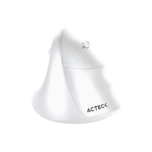 Mouse Optico Acteck VIRTUOS FITT MI520 Inalambrico, Ergonomico, 2400 DPI, Blanco