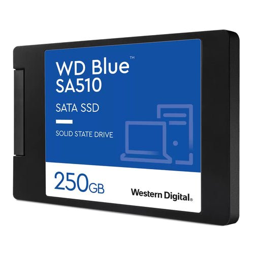 SSD Western Digital Blue SA510 250GB, 2.5 Pulg, Serial ATA III 6 Gbit/s, Lectura 555 MB/s, Escritura 440 MB/s
