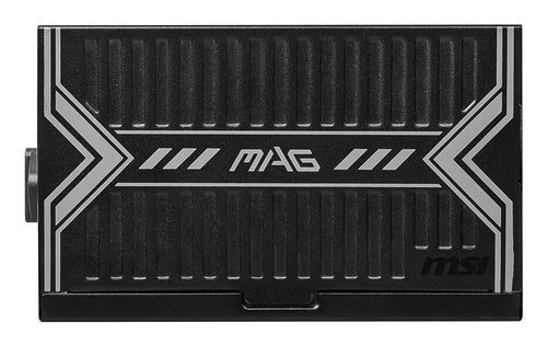 FUENTE DE PODER MSI 650W 80PLUS BRONZE, 20+4 pin ATX, CABLES FIJOS, NEGRA