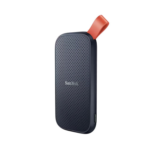 SSD Externo SanDisk Portable, 2TB, USB-C 3.2, 800 MB/s, Negro