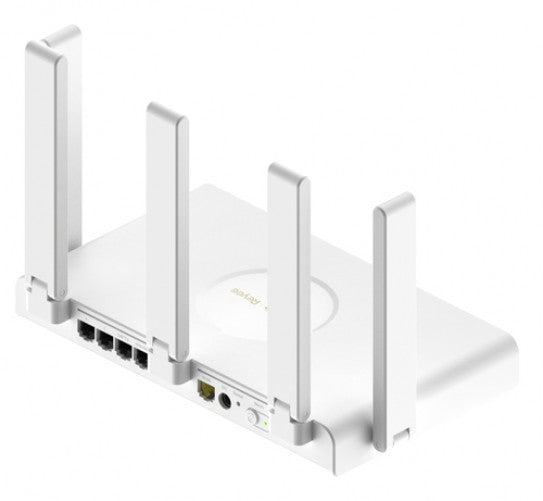 Router Inalambrico Ruijie RG-EW3000GX 5 antenas, Wi-Fi 6, 3 RJ-45, 2976 Mbit/s, Blanco