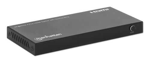 Divisor de Video Manhattan Splitter HDMI, 18G, EDID, 4x HDMI, 3840 x 2160 Pixeles, 4K Ultra HD, Negro