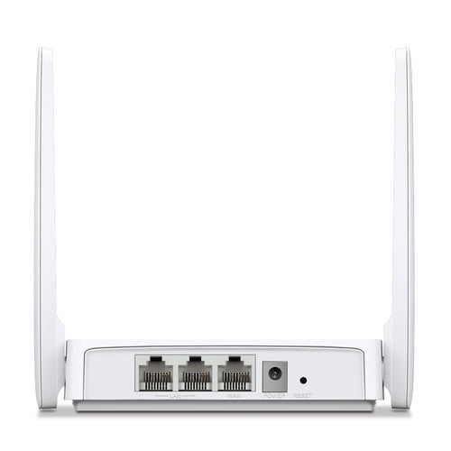 Ruteador Inalambrico Mercusys MW302R, 3 puertos RJ45, 300 Mbps, 5 dBi, dos Antenas, Tamano Compacto