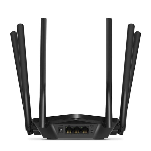 Router Mercusys AC1900, Gigabit Ethernet, Doble Banda, Inalambrico, 1900 Mbit/s, 3xRJ-45, 2.4 - 5GHz , 5 Antenas