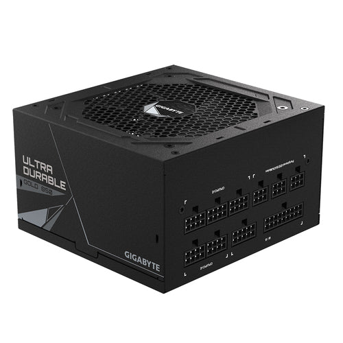 FUENTE DE PODER Gigabyte, 80PLUS GOLD, 850W,  UD850GM, MODULAR, NEGRA