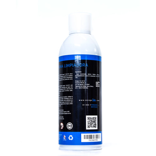 Espuma Limpiadora Vorago Ideal Para Superficies Externas en Equipo de Computo y Oficina, 440ML