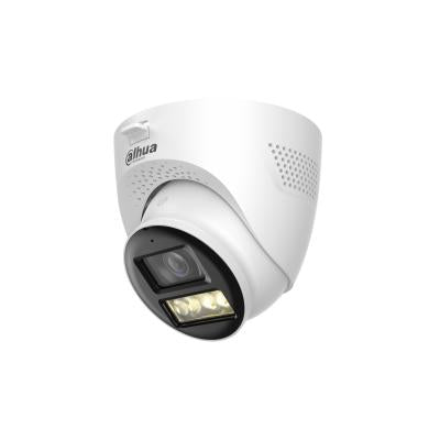 Camara Dahua CCTV, Domo, 2MP, IR 40m, Exterior, IP67, Microfono y altavoz, Audio bidireccional, HDCVI X Plus