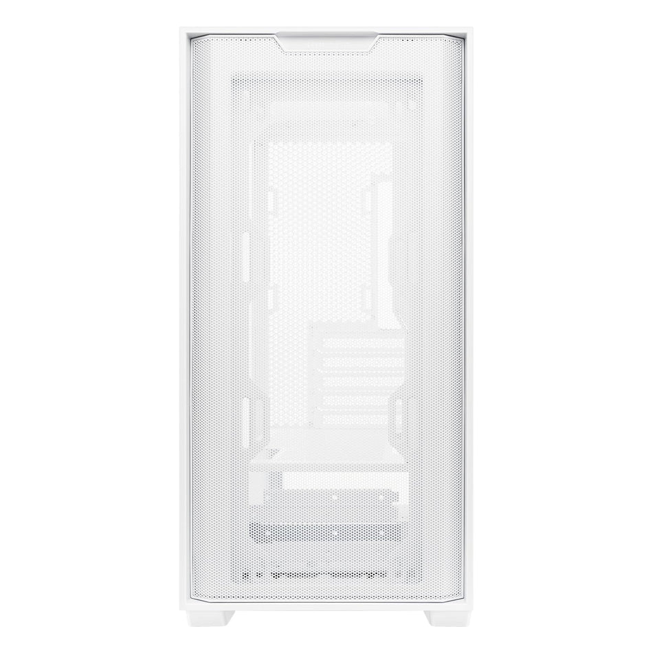 Gabinete Asus A21 Case, Micro ATX, Mini ITX, 2 x USB 3.2 Gen 1, Cristal Templado, Compatible con Mother BTF, Blanco