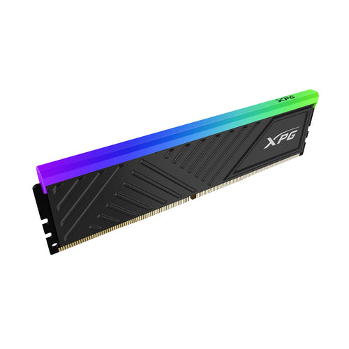 Memoria Ram XPG Spectrix D35G, 16GB, DDR4, RGB, 3200MT/s, PC4-25600, Negro