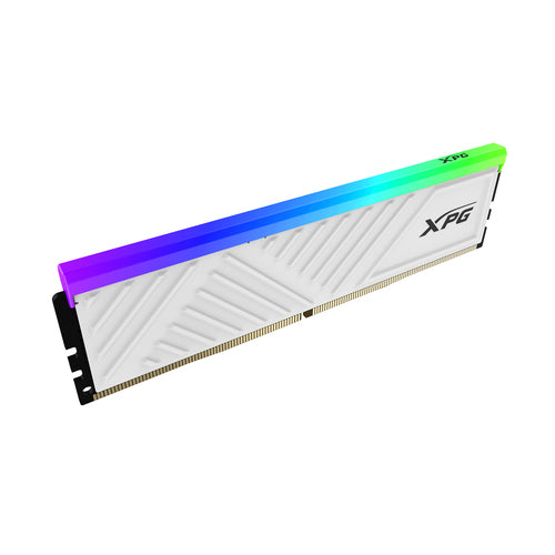 Memoria Ram XPG Spectrix D35G, 3200Mhz, 16GB, DDR4, RGB, PC4-25600, blanco