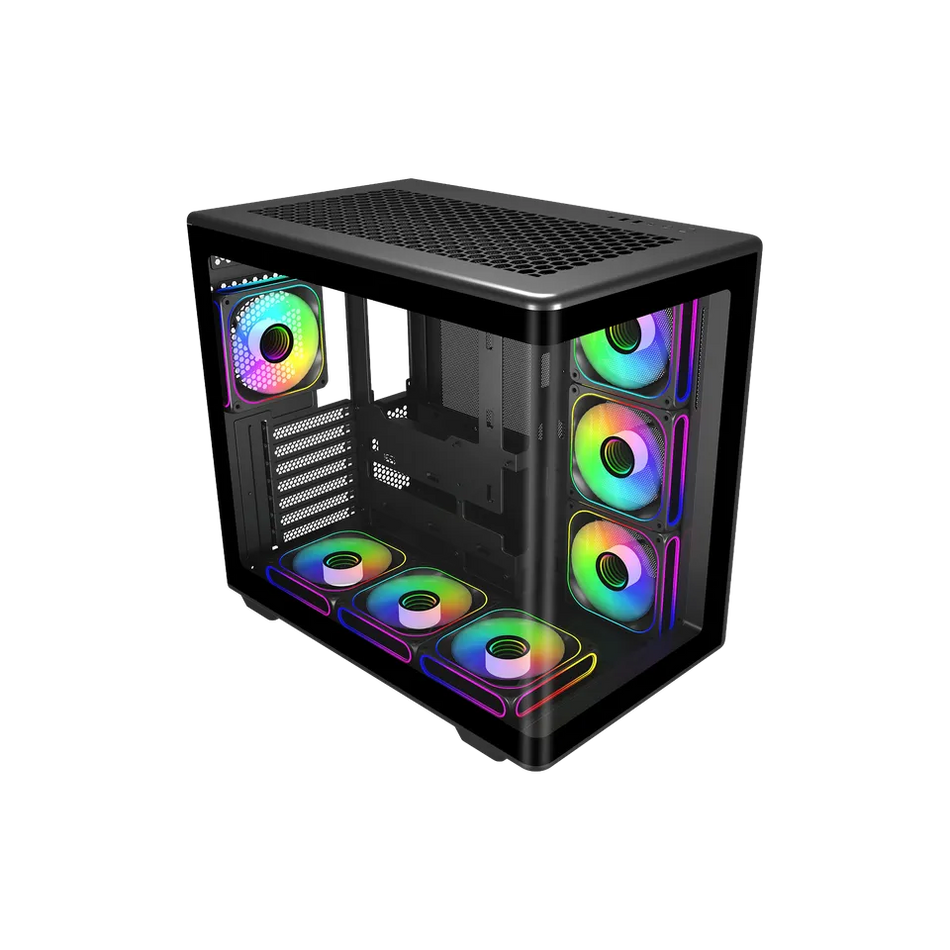 Gabinete Cooler Master ELITE 600, Soporta ITX, M-ATX, ATX, Negro