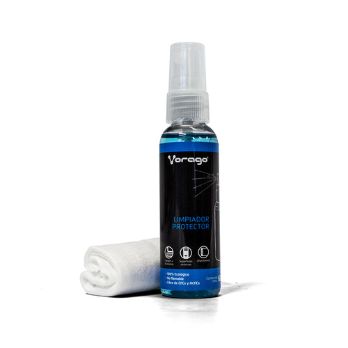 Limpiador Protector y microfibra Vorago para uso externo, para equipo de computo, 60ml