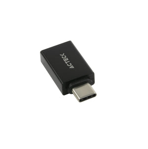 Adaptador Acteck USB-C a USB-A 3.0, Negro