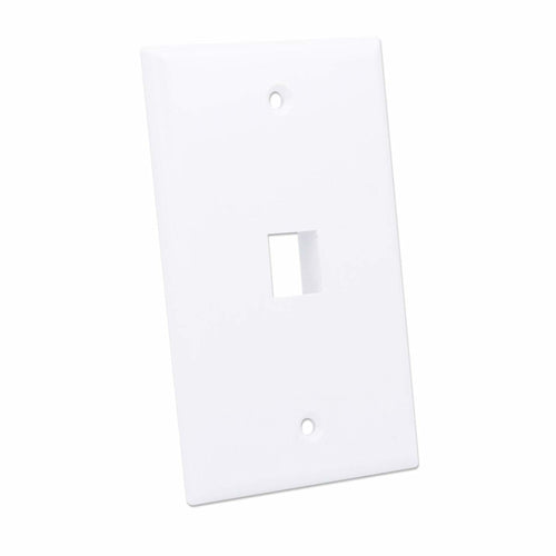 TAPA (FACEPLATE) INTELLINET PARA CAJA DE PARED DE 2 VENTANAS, BLANCA