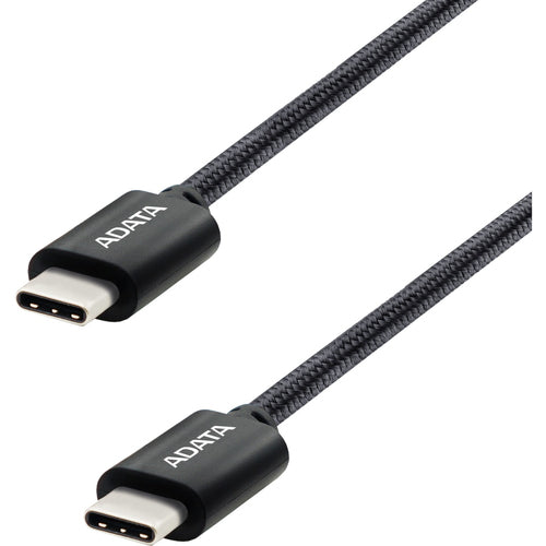 Cable ADATA USB-C a USB-C, 1 Metro, Negro