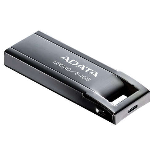 Memoria usb ADATA Royal UR340, 64GB, USB tipo A, 3.2 Gen 2, Color Negro