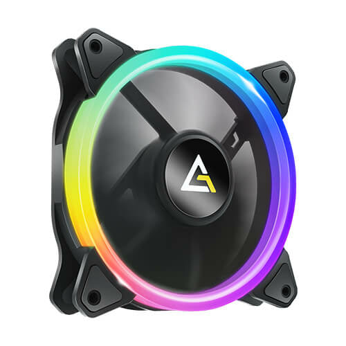 Ventilador Antec NEON 120 ARGB, 120mm, 1600RPM, Negro