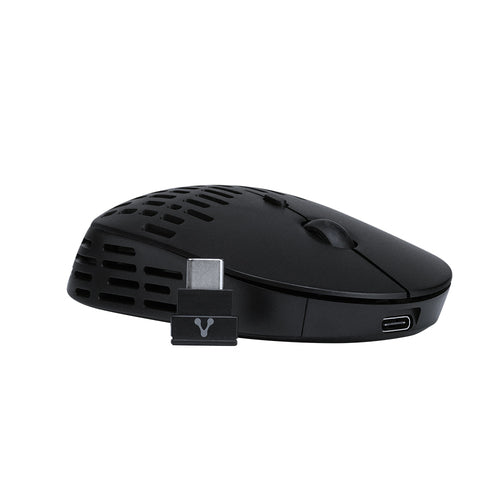 Mouse optico Vorago MO-208, 5 Botones, 2400 DPI, interfaz RF bluetooth, Color Negro