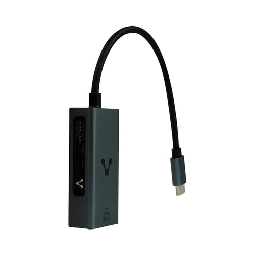 Adaptador de Red Vorago ADP-210, USB tipo-C a RJ45, 1 Gbps, Color Negro