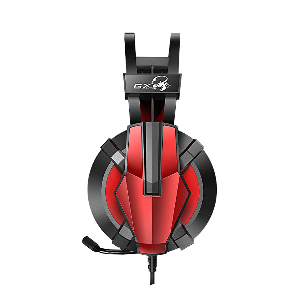 Diadema Gamer Genius HS-G710V, Alambrica, USB, Microfono Omnidireccional, Negro