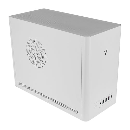 Gabinete Vorago GAB-210-WH, Minitorre, Soporta Matx, Incluye fuente de poder 500W, Blanco