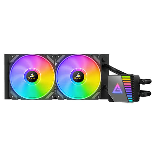 Enfriamiento liquido Antec SYMPHONY 240 ARGB, 240mm, Intel/AMD, Negro