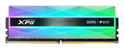 Memoria Ram XPG LANCER NEON RGB, 16GB, DDR5, 6000 MHz, CL 30, Negro/Neon
