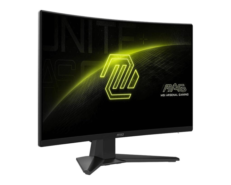 Monitor Gaming Curvo MSI MAG 242C, 180HZ, 1ms, HDR, 1920x1080 FHD, 1500R, Rapid VA, HDMI/DP