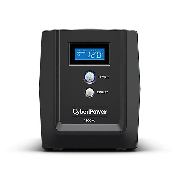 No Break CyberPower 900W, 1500VA, Respaldo 60min, 1x RJ45, 1x RJ11, 8 Contactos