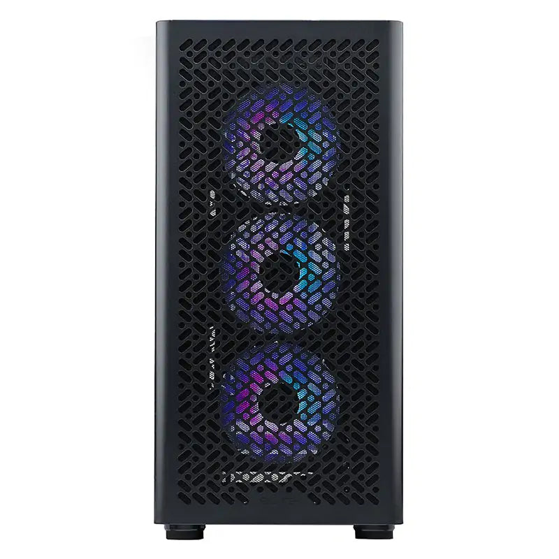 Gabinete Cooler Master Elite 502 lite, M-ITX/M-ATX/ATX/E-ATX, 4 ventiladores, Negro