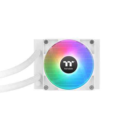 Enfriamiento liquido Thermaltake TH120 V2 ARGB Snow Sync, Intel y AMD, 120mm, Blanco
