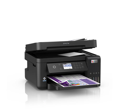 Multifuncional Epson EcoTank L6270, 15.5ppm, WIFI, ethernet, 4800x1200 DPI, escaner alimentador
