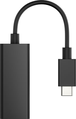 Tarjeta de red HP gigabit, USB-C a RJ45, Negro