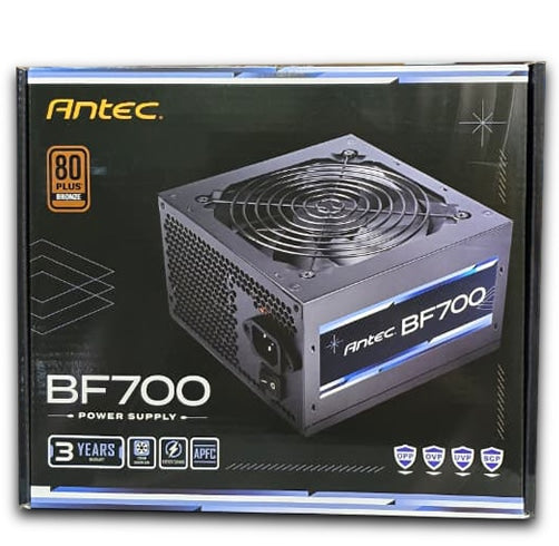 Fuente De Poder Antec BF700, 700w, 80 Plus Bronce, Negro