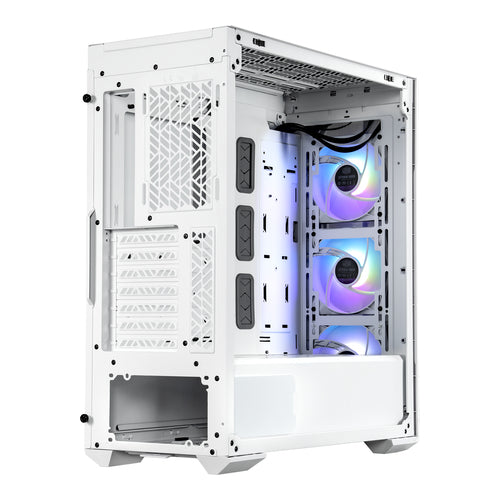 Gabinete Cooler Master MasterBox TD500 Mesh V2, Midi-Tower con Ventana, 3x Vent. ARGB, Blanco