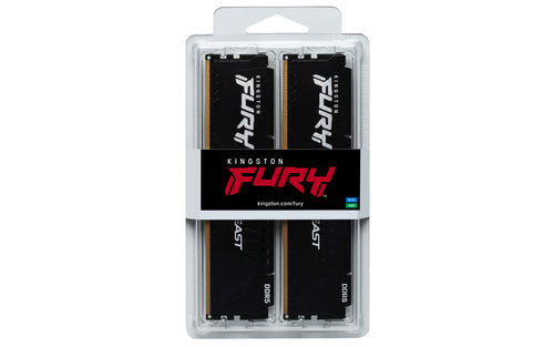 Kit de Memoria Ram Kingston FURY Beast 32Gb (2x16gb) DDR5 5200MHZ