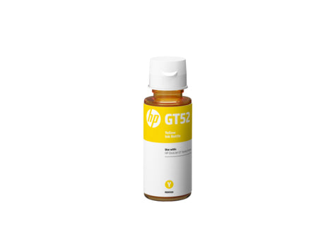 Botella de Tinta Amarilla HP GT52 70ml Original para impresoras Smart Tank