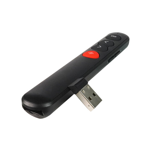 Presentador Laser Vorago LASP-305, USB, Con Apuntador, Bateria Incluida