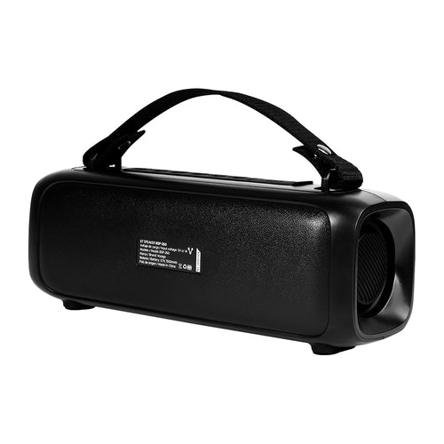 Bocina Bluetooth Vorago BSP-260, USB-C, 16 W, RGB, 80HZ- 20K Hz, Auxiliar 3.5 mm, 5.1, Negro