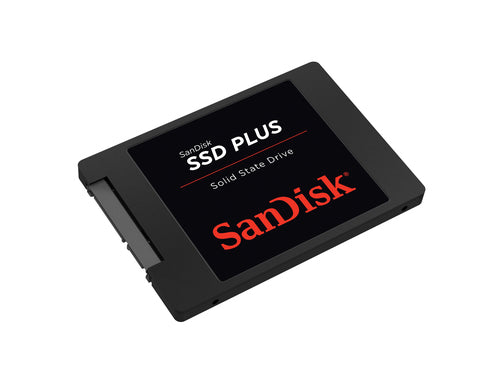 SSD SanDisk Plus 480GB, 2.5", SATA III, Lectura 535MB/s, Escritura 445MB/s