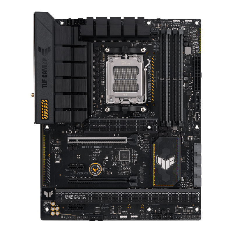 Tarjeta Madre ASUS TUF GAMING B650-PLUS WIFI, SKT AMD AM5, DDR5, USB 3.2, HDMI, DP, WI-FI 6